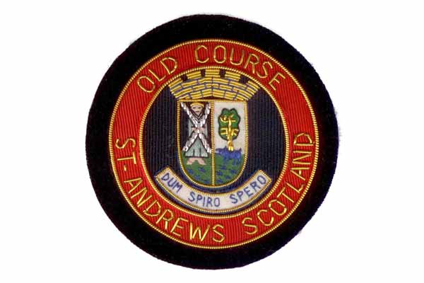 St Andrew's Golf Blazer Crest Badge by Elizabeth Parker